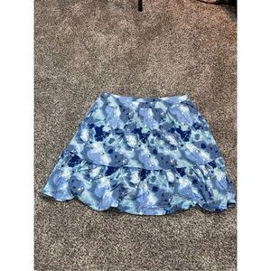 Lands End blue skort size 14/16 C34-4 - 3